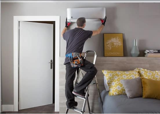 instalación de un sistema split en detalle