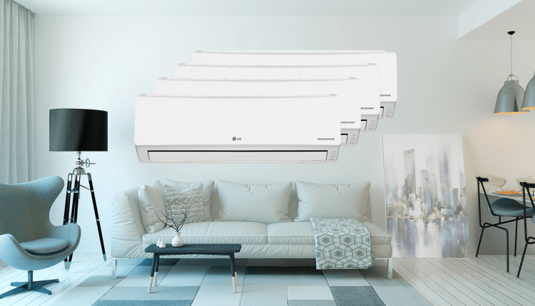 Aire acondicionado multisplit para espacios pequeños